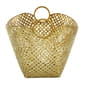9th & Pike® Large Gold Metal Basket - image 5