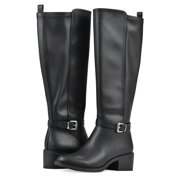 Womens White Mountain Custard Tall Boots - Wide Calf