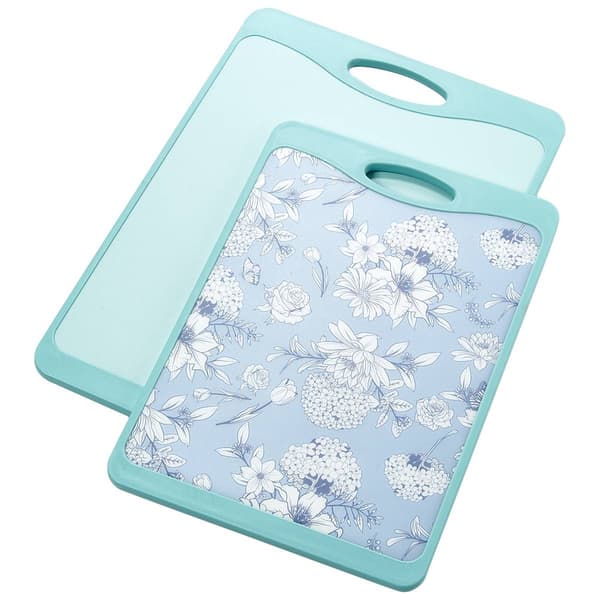 Gourmet Kitchen Ocean Oasis MDF Cutting Board - Set of 2 - image 