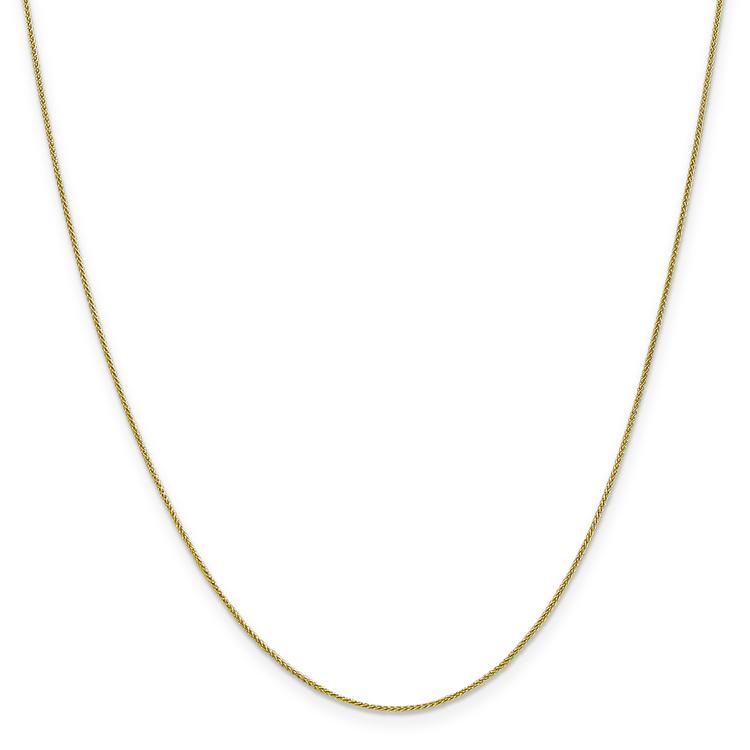 Gold Classics™ 10kt. 0.80mm Spiga Pendant Chain Bracelet