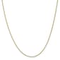 Gold Classics&#8482; 10kt. 0.80mm Spiga Pendant Chain Bracelet - image 2