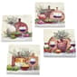4pk. Rustic Wine Square Coaster Set - image 1