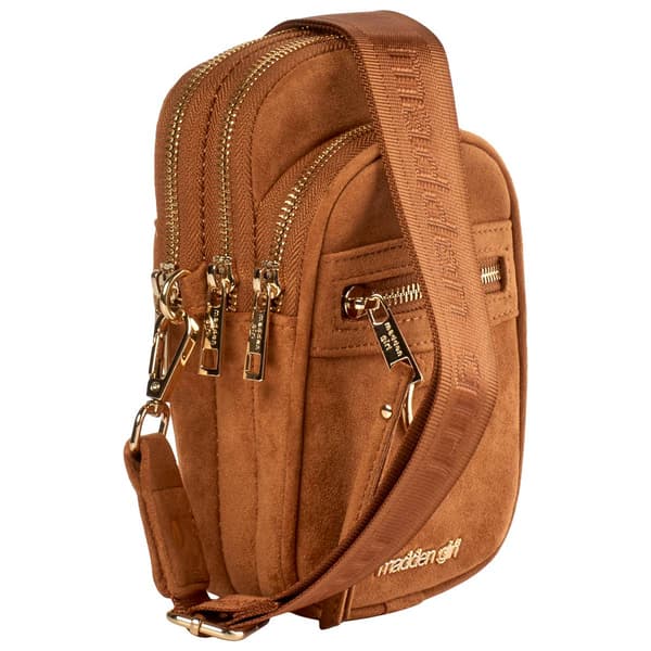 Madden Girl Suede North/South Crossbody