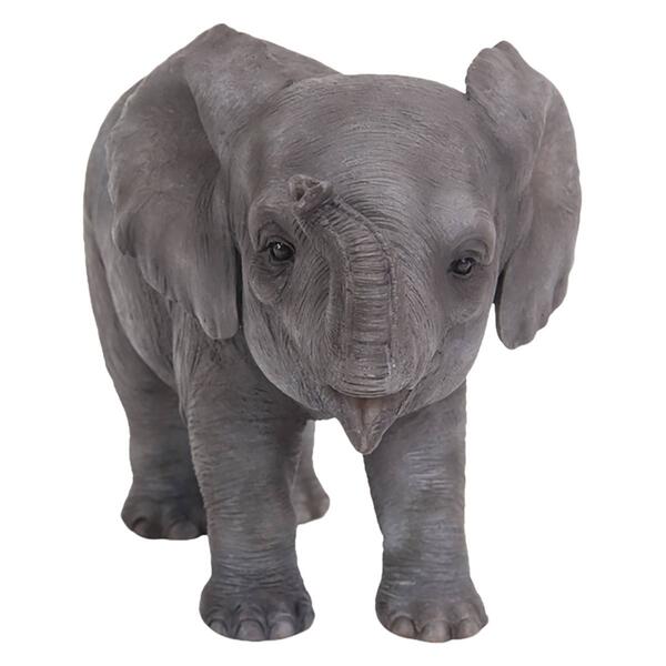 Hi-Line Gift Baby Elephant Garden Statue - image 
