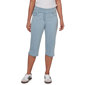 Petite Ruby Rd. Key Items Denim Extra Stretch Pull On Clamdigger - image 1