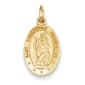 Gold Classics(tm) 14kt. Gold St. Christopher Charm - image 1
