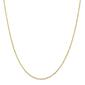 Gold Classics&#8482; 10kt 1.10mm Singapore Chain Anklet Bracelet - image 2