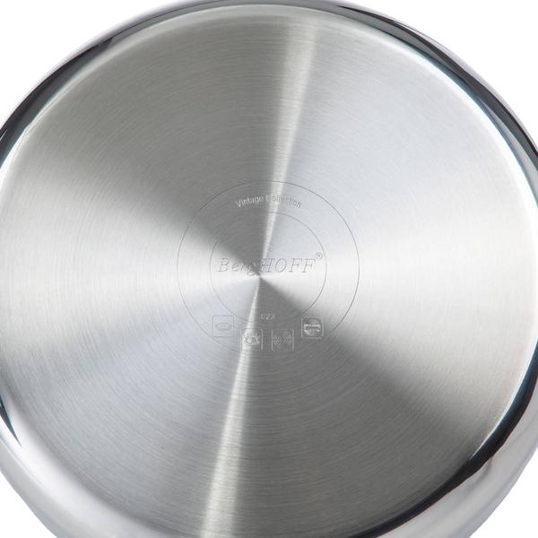 BergHOFF Vintage Tri-Ply Stainless Steel 10pc. Cookware Set
