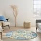 Nourison Aloha Scroll Print Round Rug - image 8