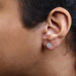 Haus of Brilliance White Gold 2ctw Lab Grown Diamond Stud Earrin - image 4
