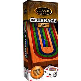 TCG Classic Games Solid Wood Cribbage
