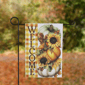 Northlight Pumpkins & Sunflowers Welcome Fall Harvest Garden Flag - image 2