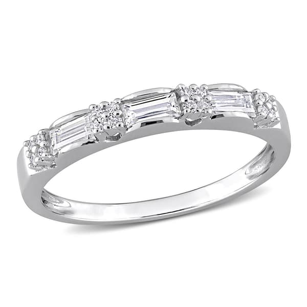 Gemstone Classics(tm) 2/5kt. Moissanite Baquette Ring