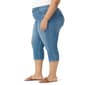Plus Size Gloria Vanderbilt Amanda Denim Capris w/ Slit Hem - image 3