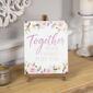 Northlight Seasonal Together Wooden Easel Sign - image 3