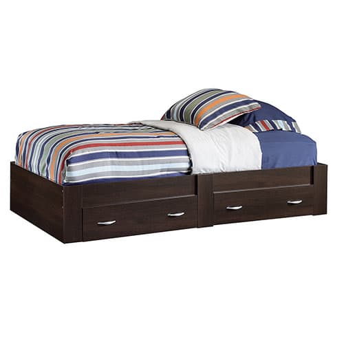 Sauder Beginnings Twin Platform Bed - Cherry - image 