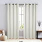 Sunshield Linen Blend 100% Blackout Grommet Curtains - image 4