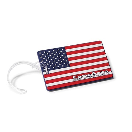 Samsonite American Flag Luggage Tag - image 