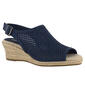 Womens Easy Street Stacy Espadrille Wedge Sandals - image 1