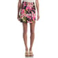 Womens Rafaella(R) Rainforest Tropical Horse Bit Belted Skort - image 1