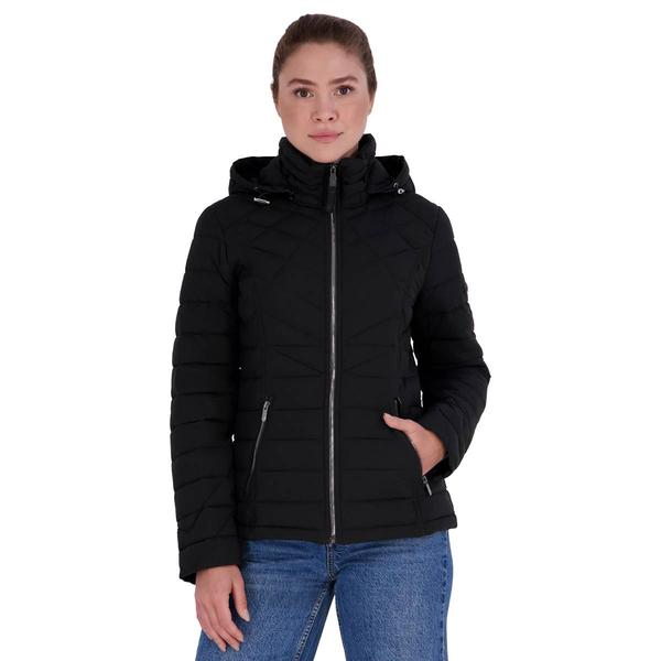 Womens Nautica Stretch Packable Jacket - image 