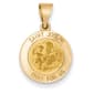 Unisex Gemstone Classics(tm) 14kt. St. Joseph Medal Pendant - image 1