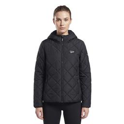 Womens Reebok® Fleece Lined Reversible Puffer Coat