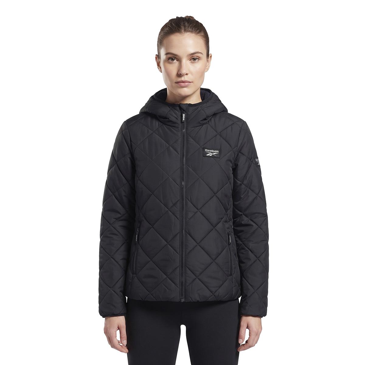Womens Reebok® Fleece Lined Reversible Puffer Coat