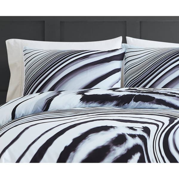 Vince Camuto Muse Zebra Print Comforter Set