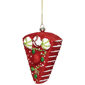 Northlight Glittered Strawberry Cake Slice Christmas Ornament - image 4
