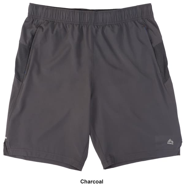 Mens RBX Stretch Woven Back Zipper Shorts