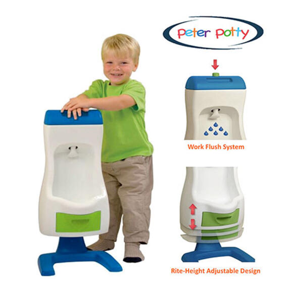 Grow'n Up Peter Potty Flushable Toddler Urinal - image 
