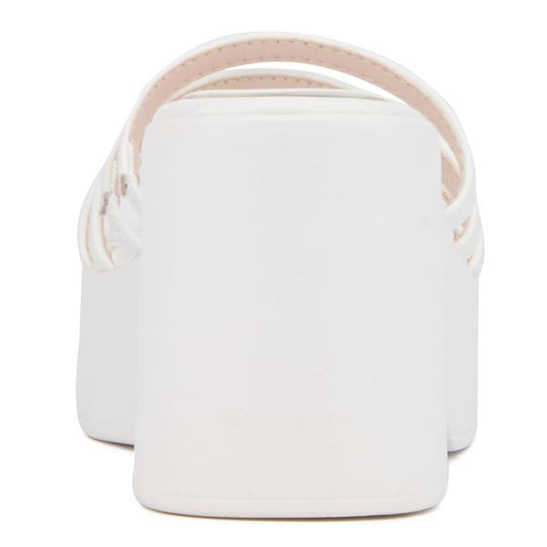 Womens Olivia Miller Dreamer Wedge Slide Sandals