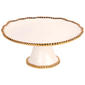 Home Essentials 12in. Bead Round Cake Stand - image 2
