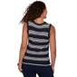 Womens Emaline Summer In The City Stripe Sweater Vest - image 2