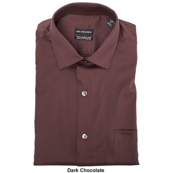 Mens Van Heusen® Ultra Wrinkle Free Regular Fit Dress Shirt - image 
