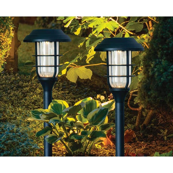 LED Solar-Powered 16.5in. Lawn Stake Light