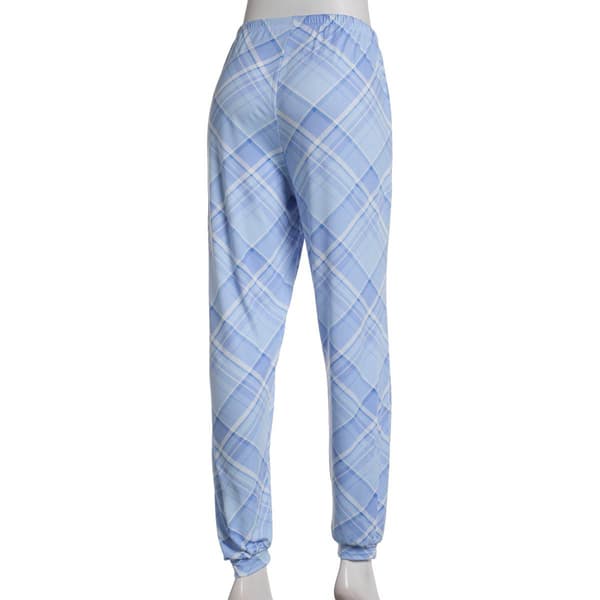 Womens Spoiled Angel Plaid Pajama Joggers