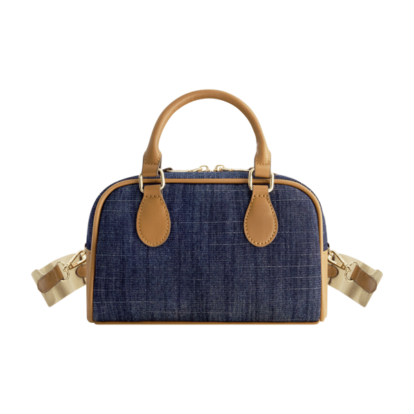 True Religion Denim Logo Mini Satchel Crossbody Bag