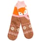 Womens Fuzzy Babba Fox Cozy Warmer Slipper Socks - image 1