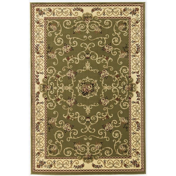 Rugs America&#8482; New Vision Souvanerie Rectangle Rug-Olive