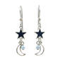 Silver Forest Celestial Cascade Silver-Tone Dangle Earrings - image 1