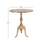 9th & Pike&#174; Aluminum Traditional Accent Table - image 4