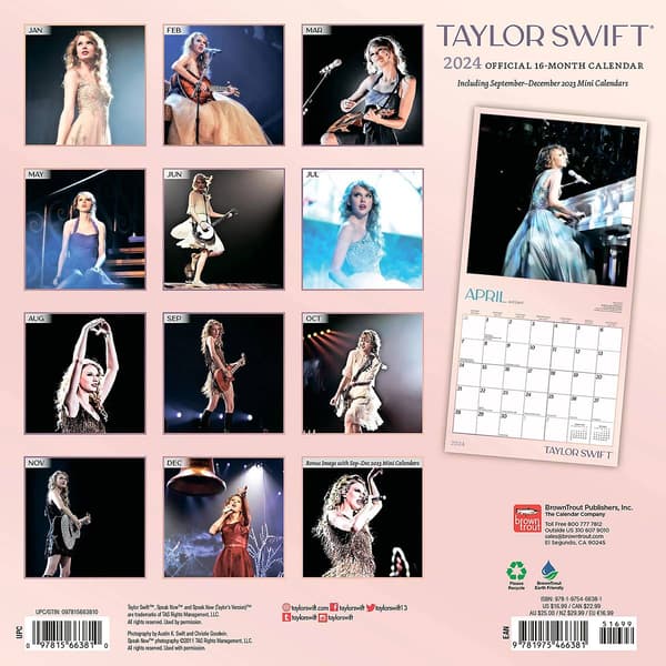 2024 Taylor Swift Calendar