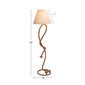9th & Pike&#174; Brown Jute Rustic Floor Lamp - image 7
