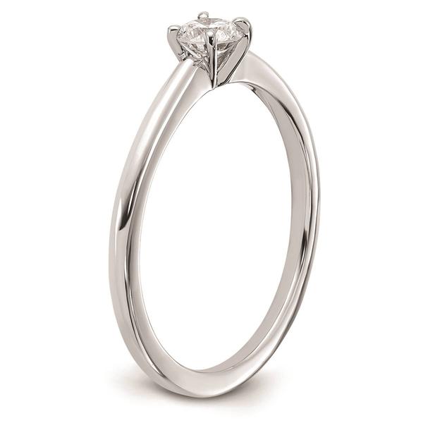 Pure Fire 14kt. White Gold Lab Grown Diamond Engagement Ring