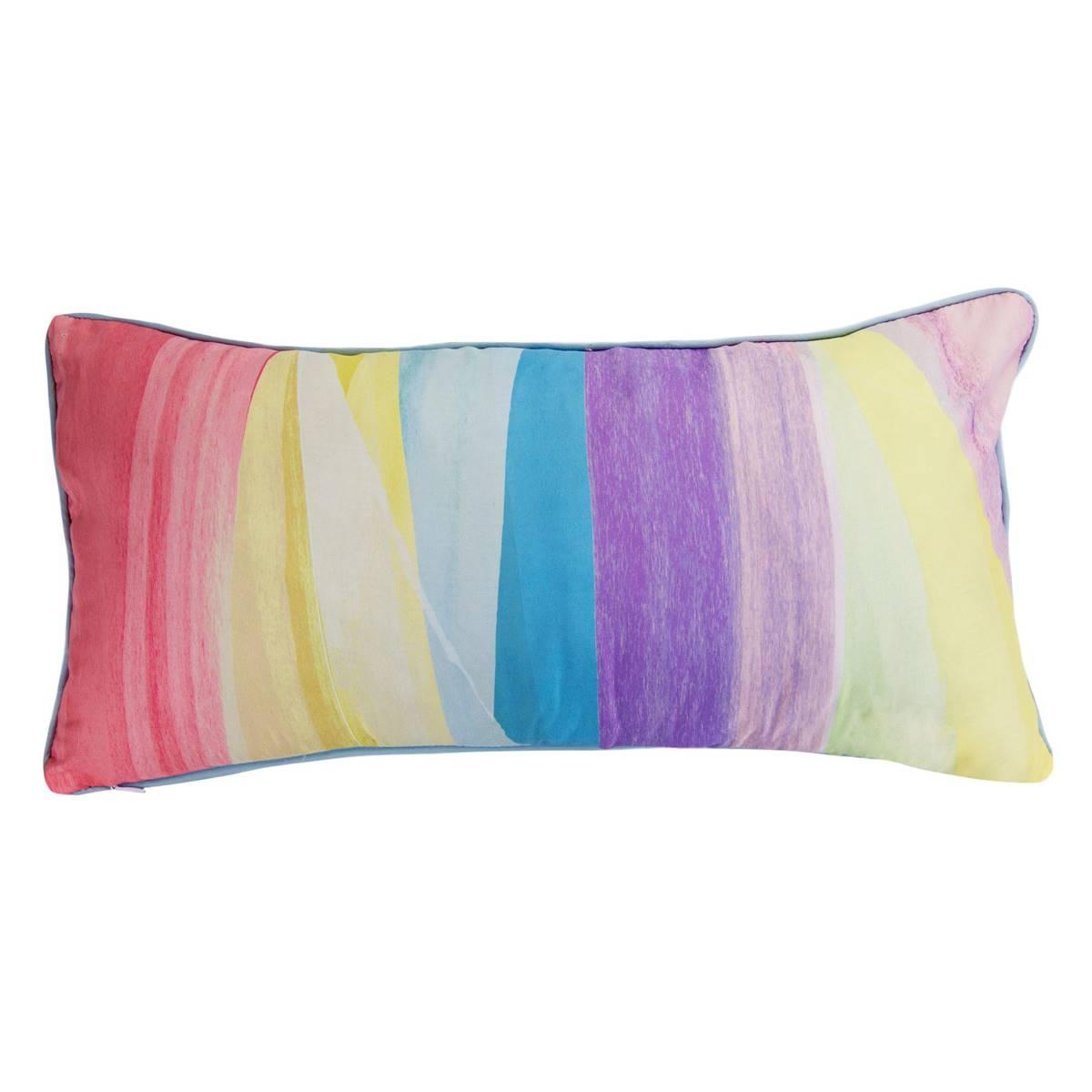 Donna Sharp Your Lifestyle Prism Stripe Decorative Pillow - 11x22,New Products : American Fashion Style Bags On Sale