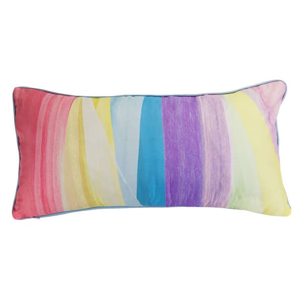 Donna Sharp Your Lifestyle Prism Stripe Decorative Pillow - 11x22 - image 