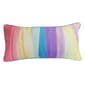 Donna Sharp Your Lifestyle Prism Stripe Decorative Pillow - 11x22 - image 1