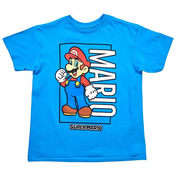 Boys &#40;8-20&#41; Big Mario Short Sleeve Tee - image 